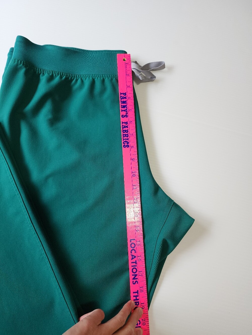 Figs XLTall Hunter Green Livingston Scrub Pants - Picture 4 of 9